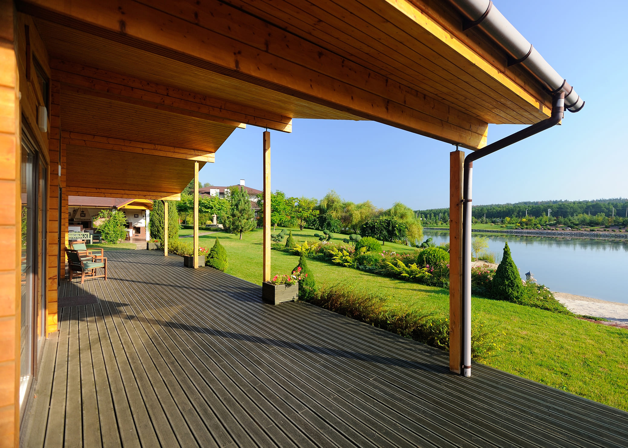 Вид из окна